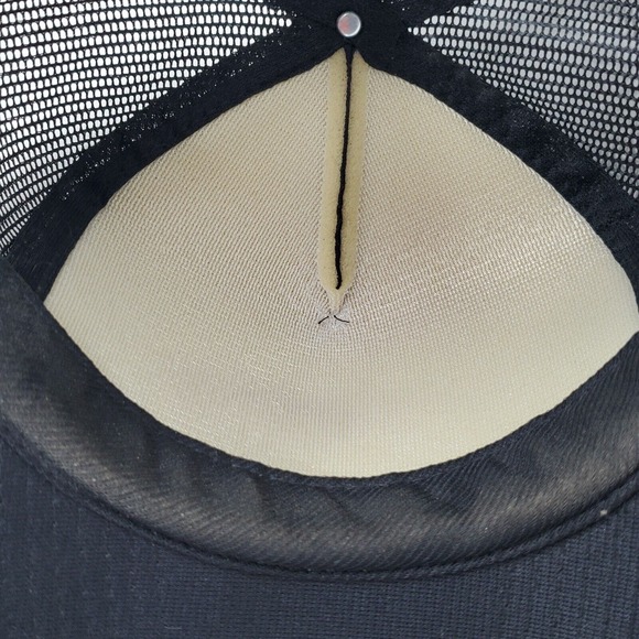 VTG Roll Rite Electric Tarp Systems Black Trucker Hat Semi Truck Snapback Cap - Picture 8 of 9